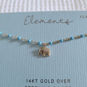 Elements Elephant🐘 Charm Anklet